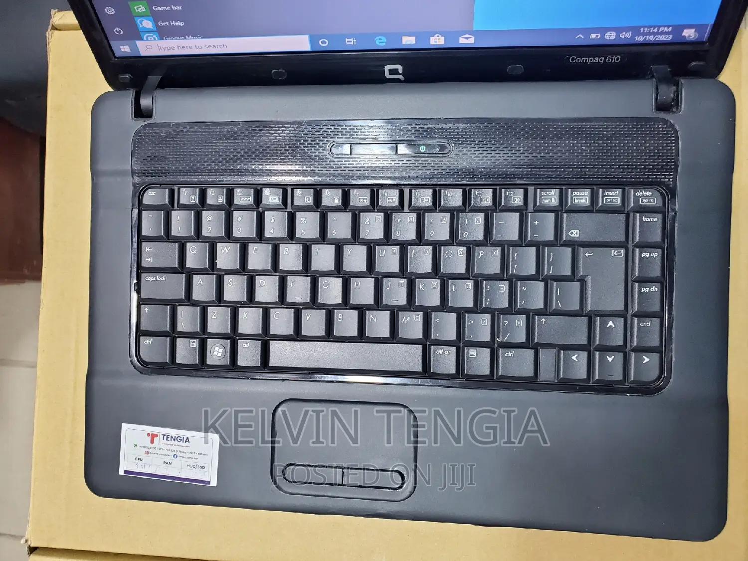 Laptop HP Compaq 610 6GB Intel Core 2 Duo HDD 500GB