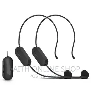 2.4G Dual Wireless Microphone Headset