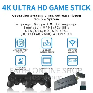 M8 Game Stick Lite With Gamepad Built-in 20000+ Games