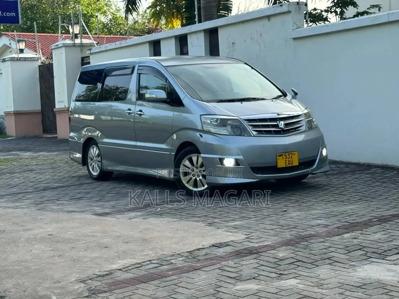 Toyota Alphard 2007 Gray