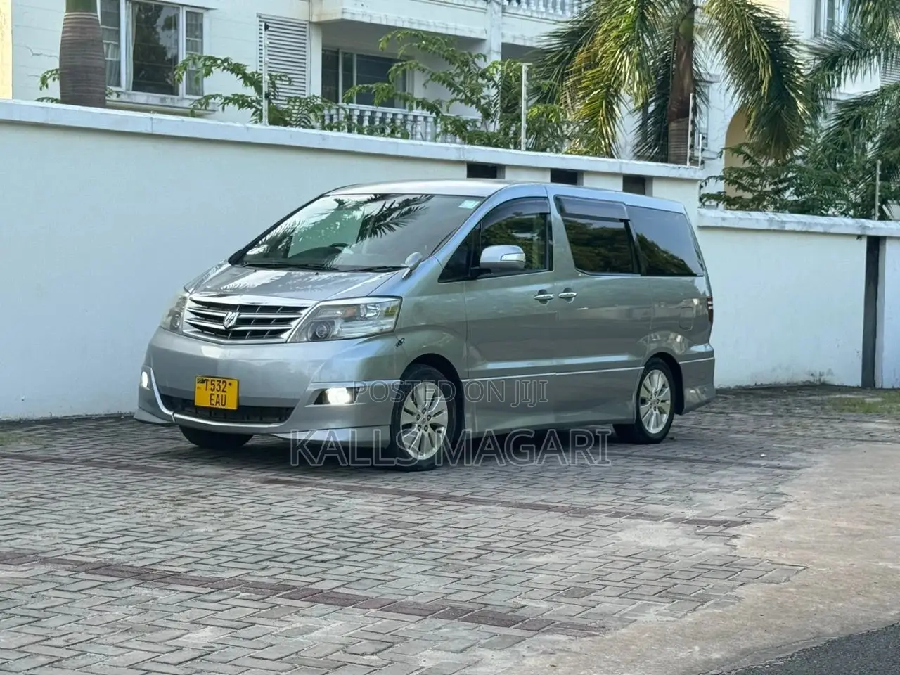 Toyota Alphard 2007 Gray