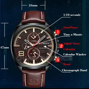 CURREN WATCH ORIGINAL WATER PROOF Special for Smart Men