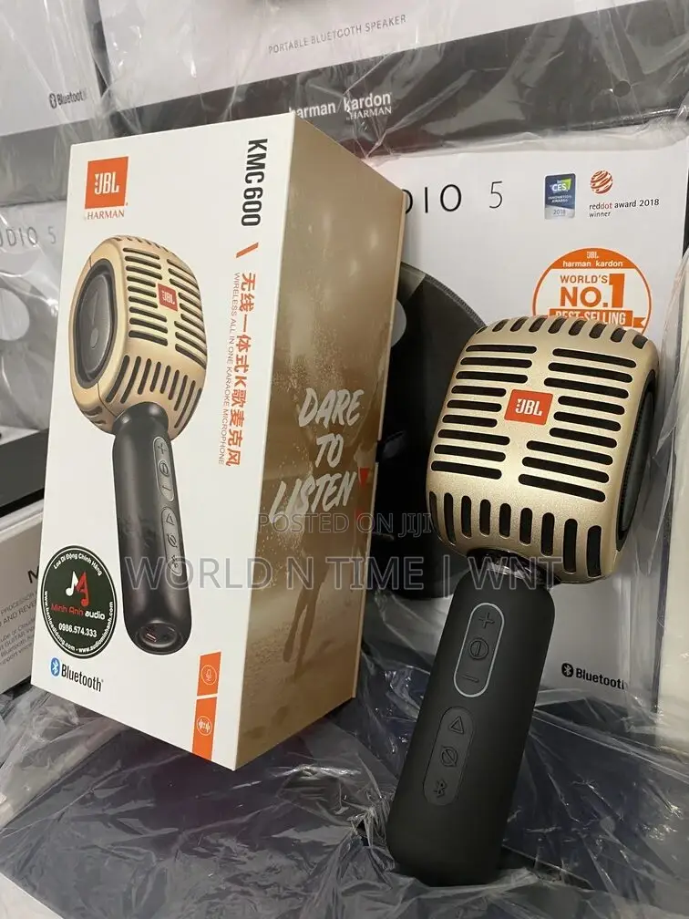 JBL KMC600 Wireless Portable Handheld Karaoke Microphone