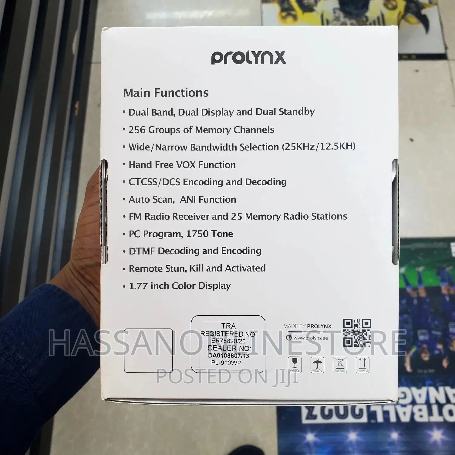Prolynx Pl-910 Wp Two Way Radio Call
