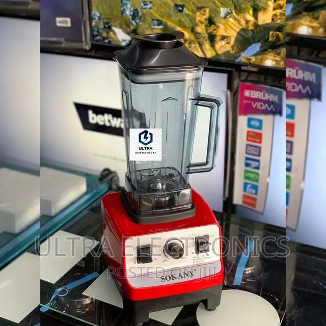 SOKANY Powerful Heavy Duty Blender Yenye Lita 2