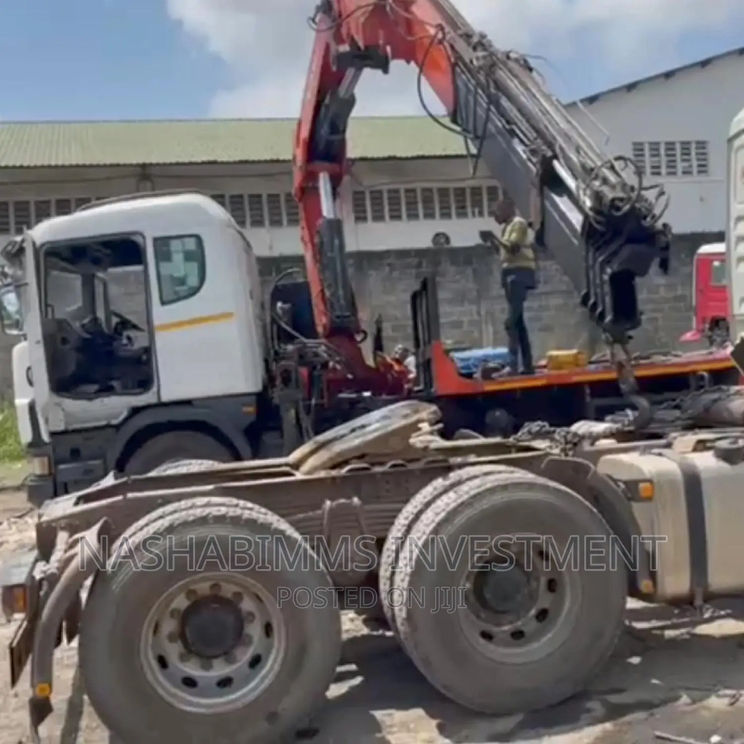 Scania 124 Hp420 Mende Crane