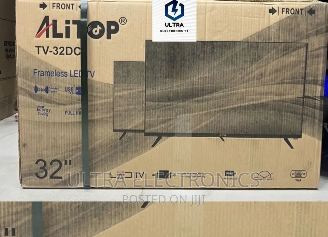 Alitop Frameless Full HD TV Yenye Inchi 32 