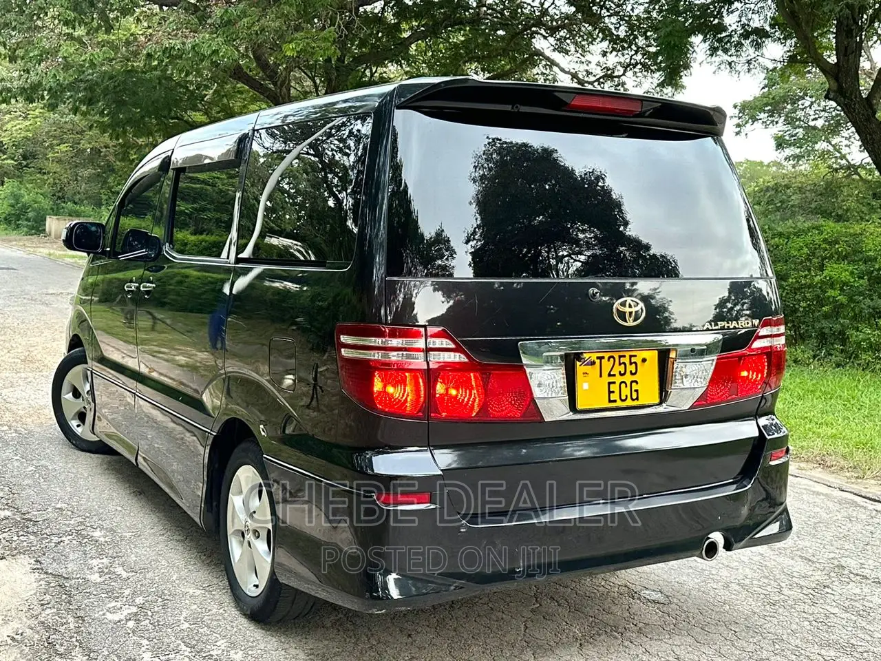 Toyota Alphard 2007 Black