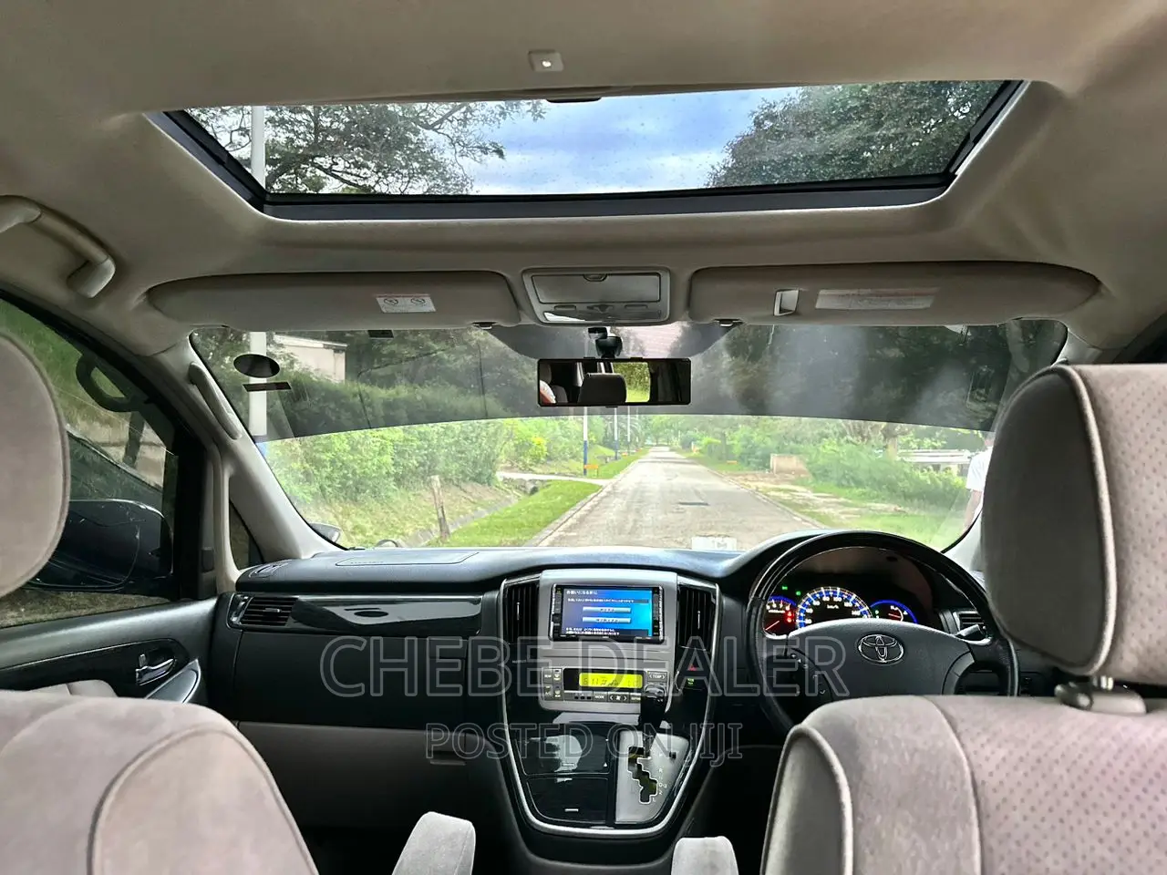 Toyota Alphard 2007 Black