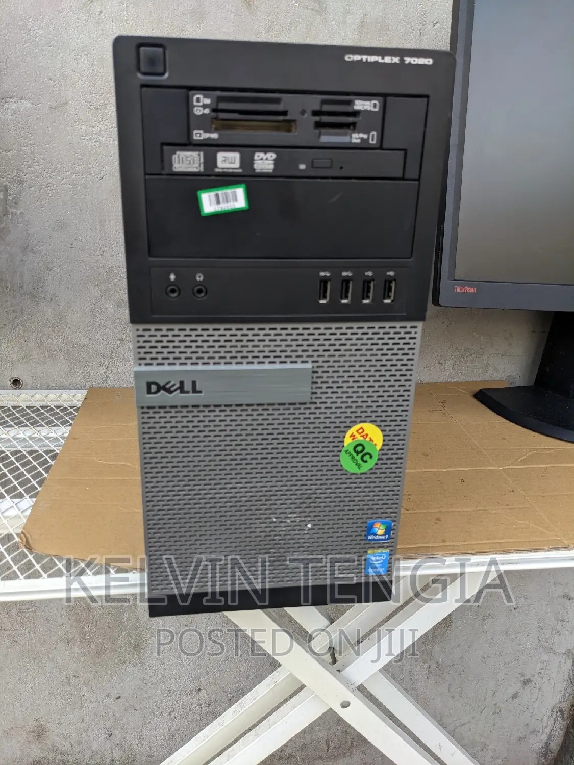 Desktop Computer Dell OptiPlex 3020 8GB Intel Core I7 HDD 2T