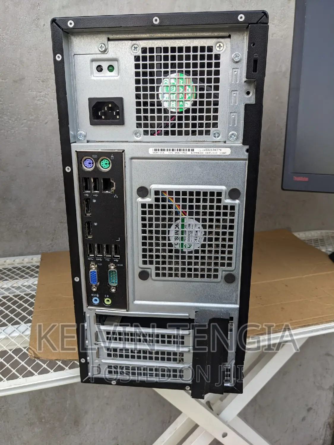 Desktop Computer Dell OptiPlex 3020 8GB Intel Core I7 HDD 2T