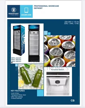 348L Westpoint Showcase Fridge
