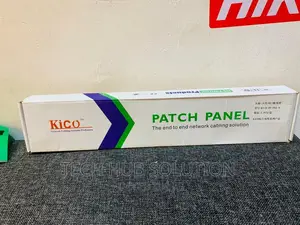 Patch Panel 48 Port CAT6 UTP Patch Panel 2U, Black