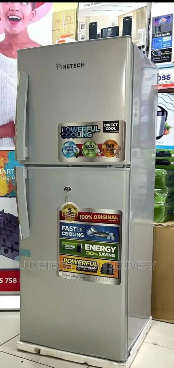 Pinetech Double Door Refregerator