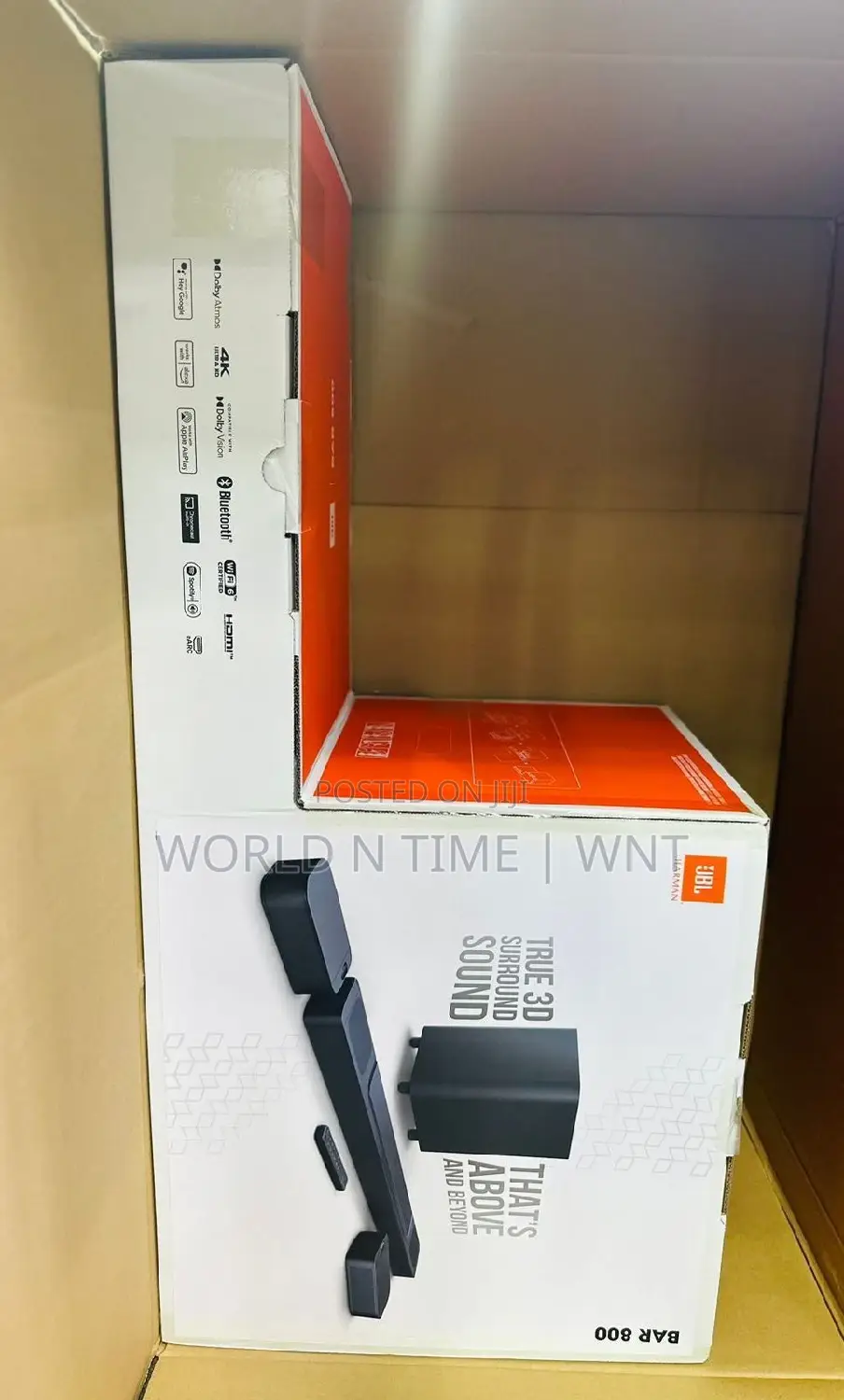 JBL Bar 800 7.1 (5.1.2)Ch Wireless Soundbar True Dolby Atmos
