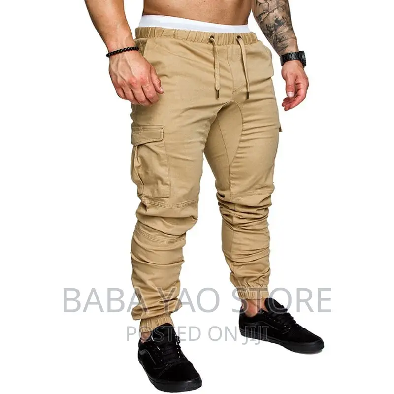 Men's Multi-Pocket Cargo Pants/Sports and Street Wear Pants