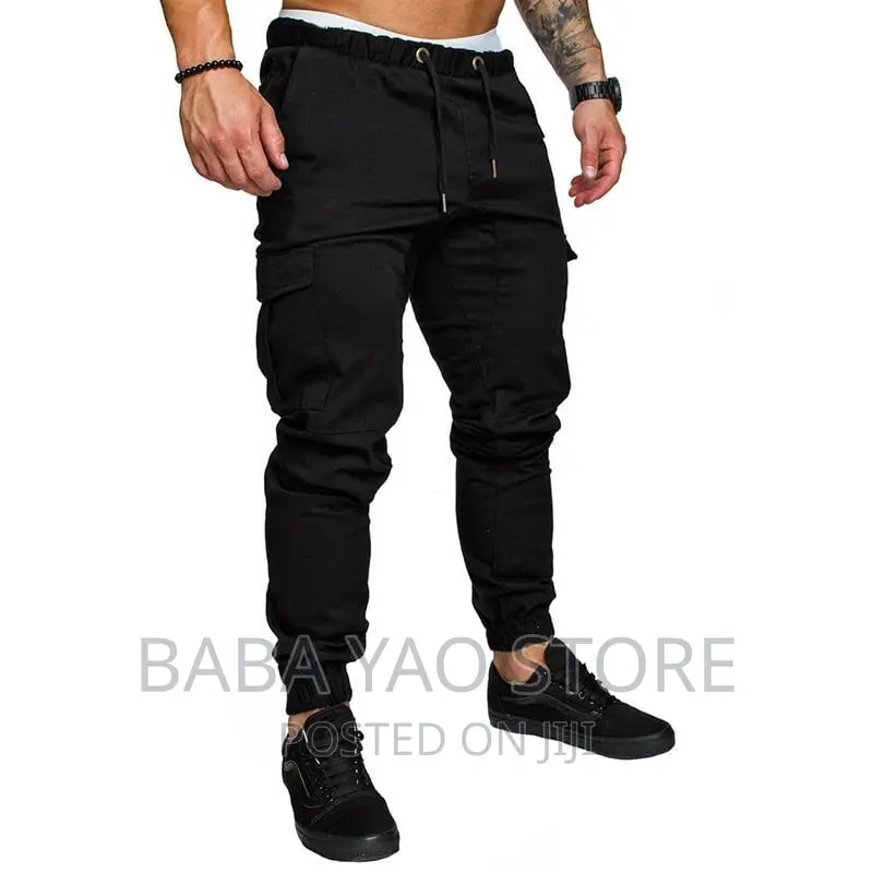 Men's Multi-Pocket Cargo Pants/Sports and Street Wear Pants