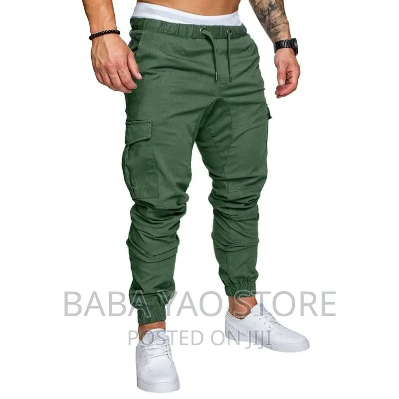 Men's Multi-Pocket Cargo Pants/Sports and Street Wear Pants