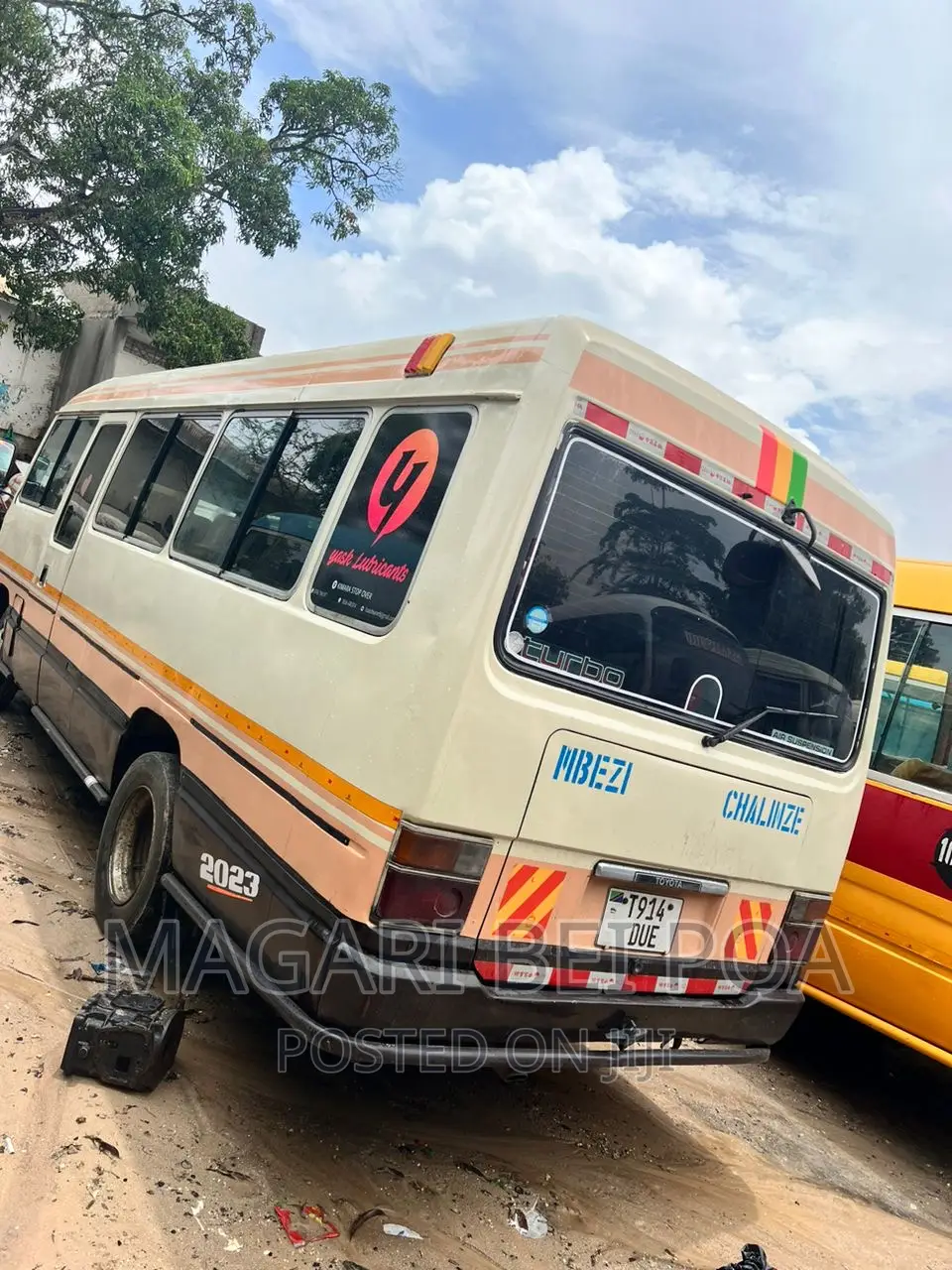Toyota Coaster 2003 Brown
