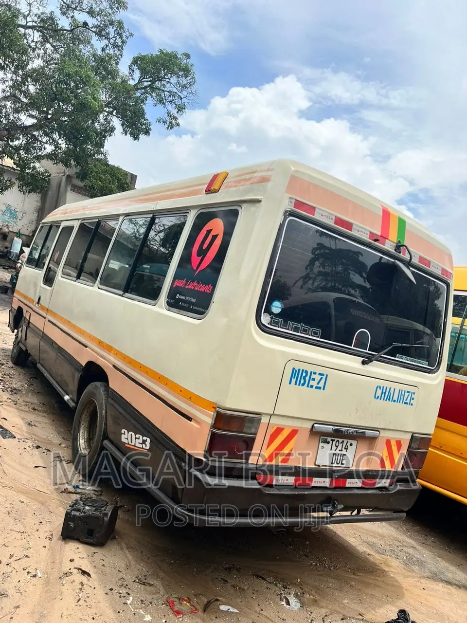 Toyota Coaster 2003 Brown