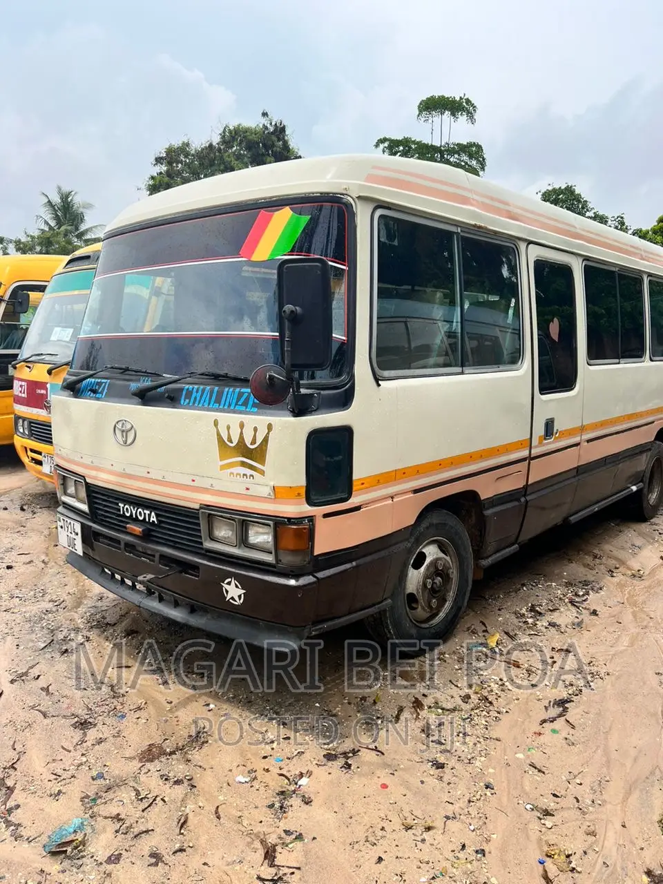 Toyota Coaster 2003 Brown