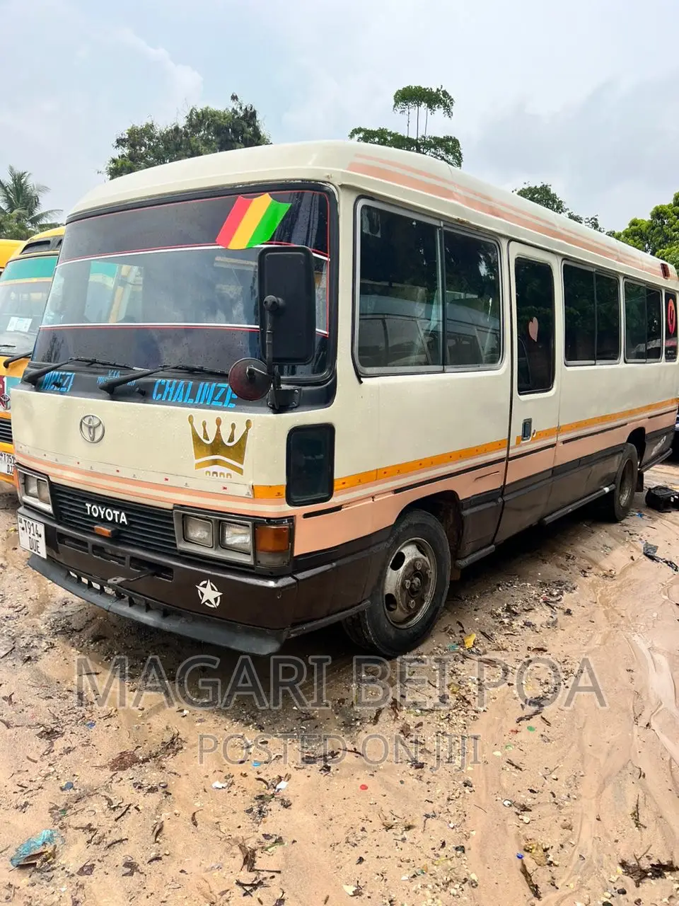Toyota Coaster 2003 Brown