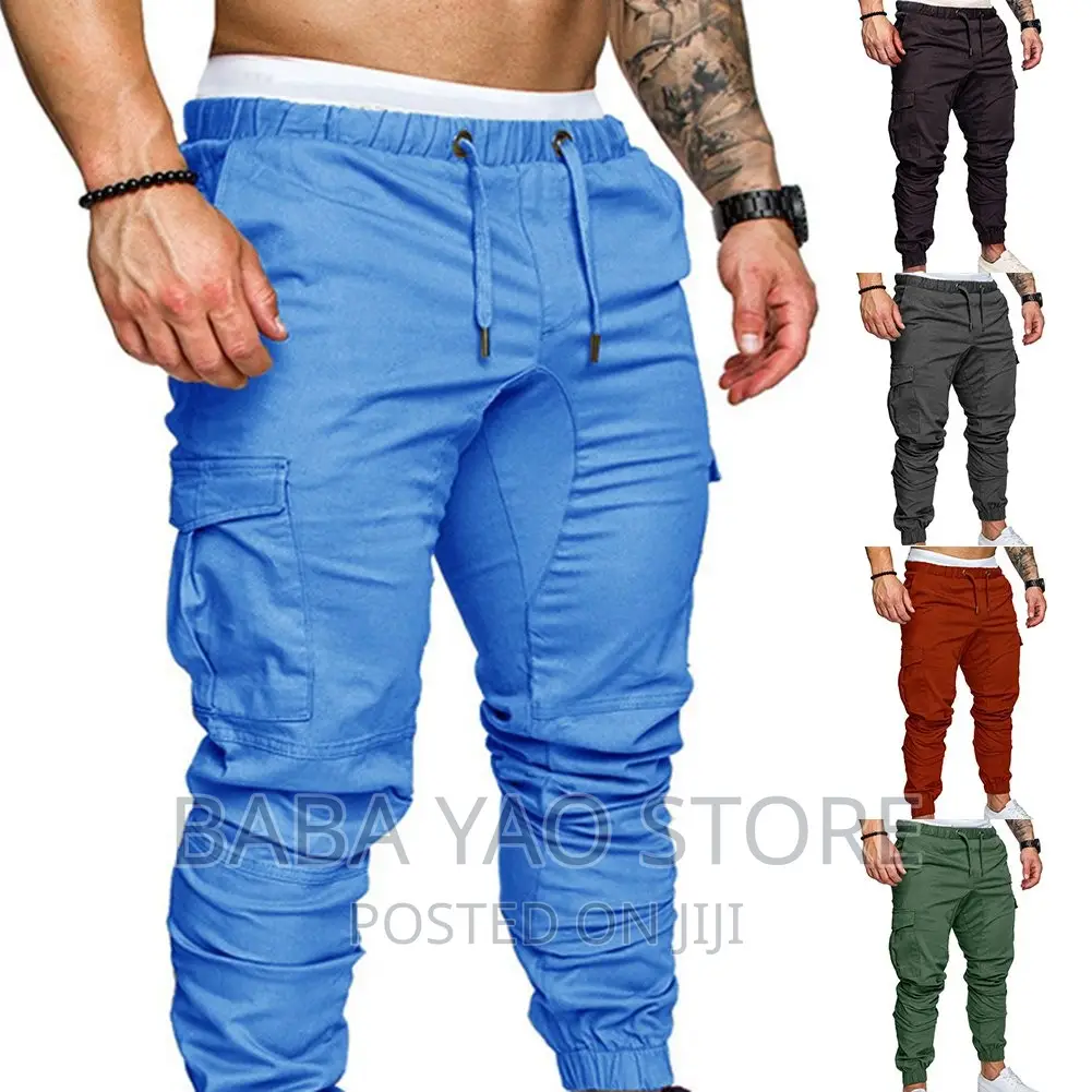 Men's Multi-Pocket Cargo Pants/Sports and Street Wear Pants