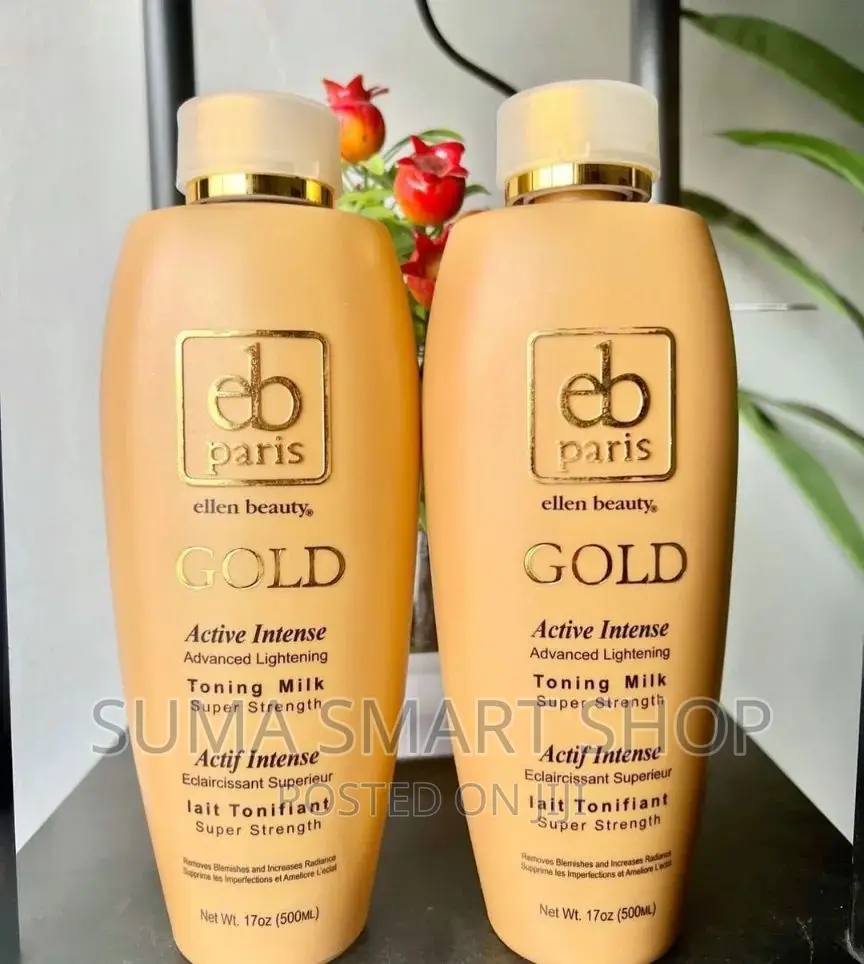 ELLEN BEAUTY Gold Toning Milk