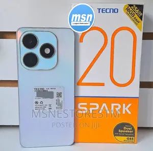 New Tecno Spark 20 128 GB Silver