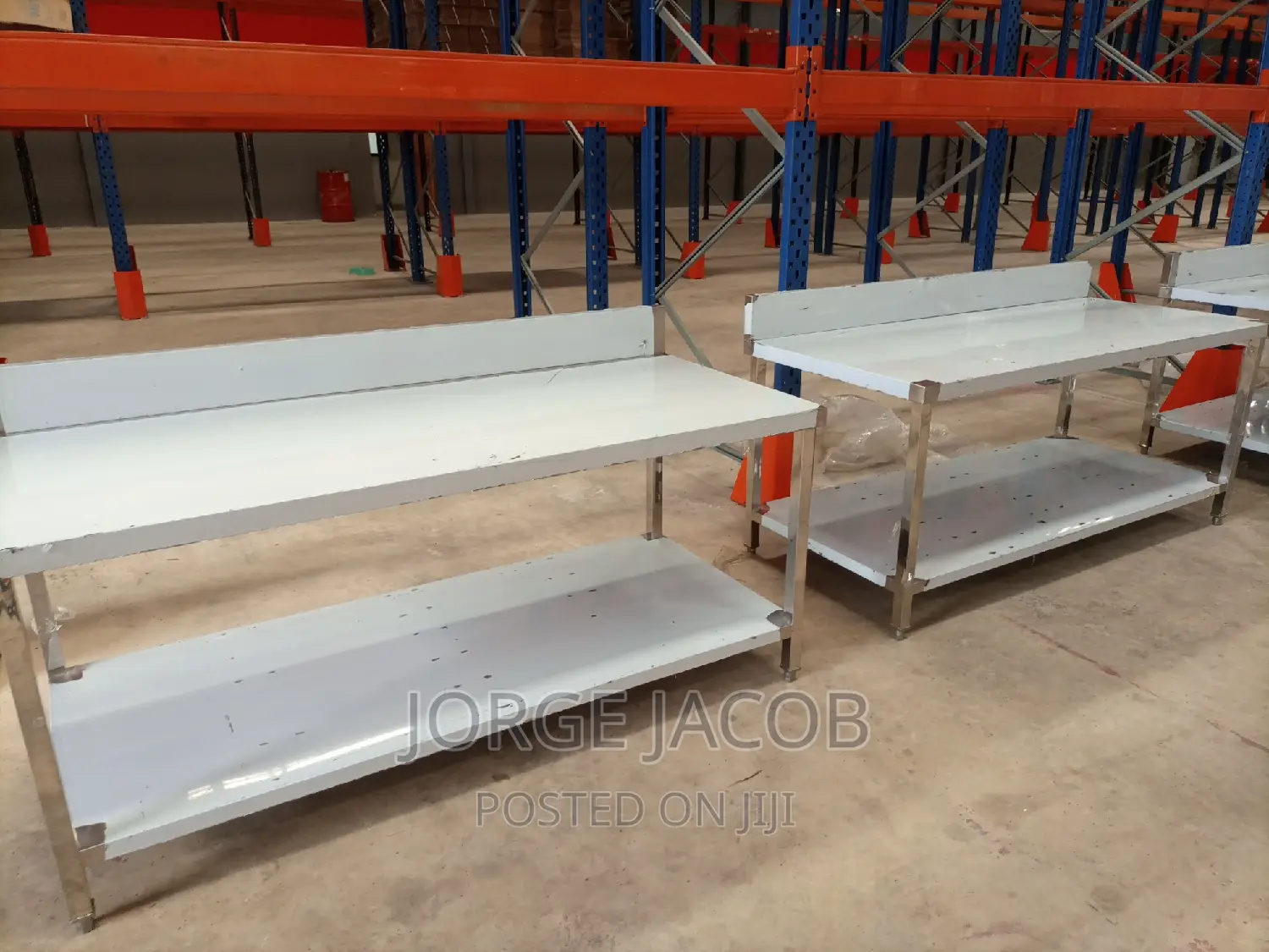 Industrial, Butchery, Stainless Steel Table 1800 CM