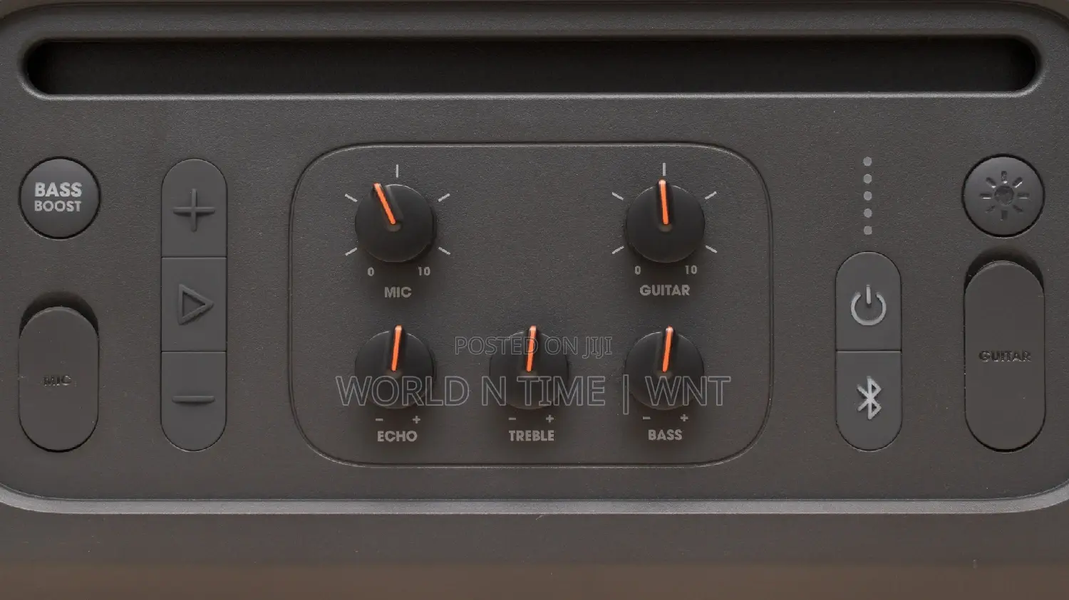 JBL Partybox on-the-Go | Portable Mic Party Speaker