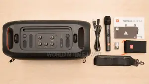 JBL Partybox on-the-Go | Portable Mic Party Speaker