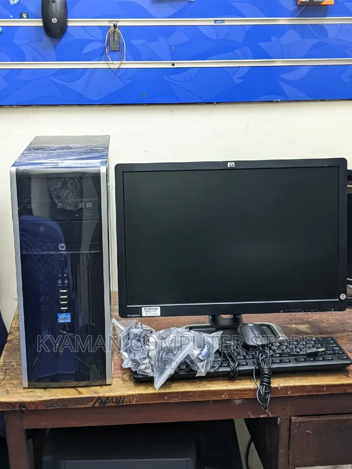 Desktop Computer HP 4GB Intel Core I5 HDD+SSD 500GB