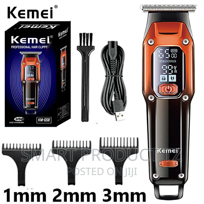 Kemei Professional Hair Clipper Rechargeable