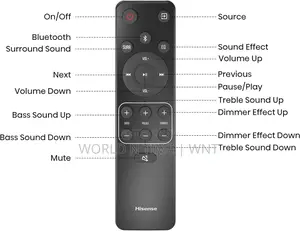 Hisense 3.1ch 280W Soundbar + Subwoofer | AX3100G