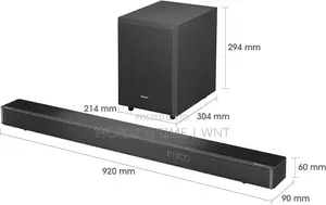 Photo - Hisense 3.1ch 280W Soundbar + Subwoofer | AX3100G