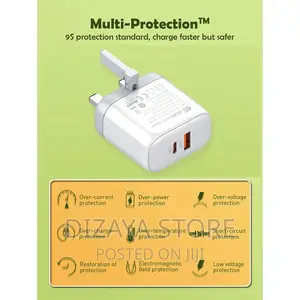 Fast Charger for Phones and Laptops 45W