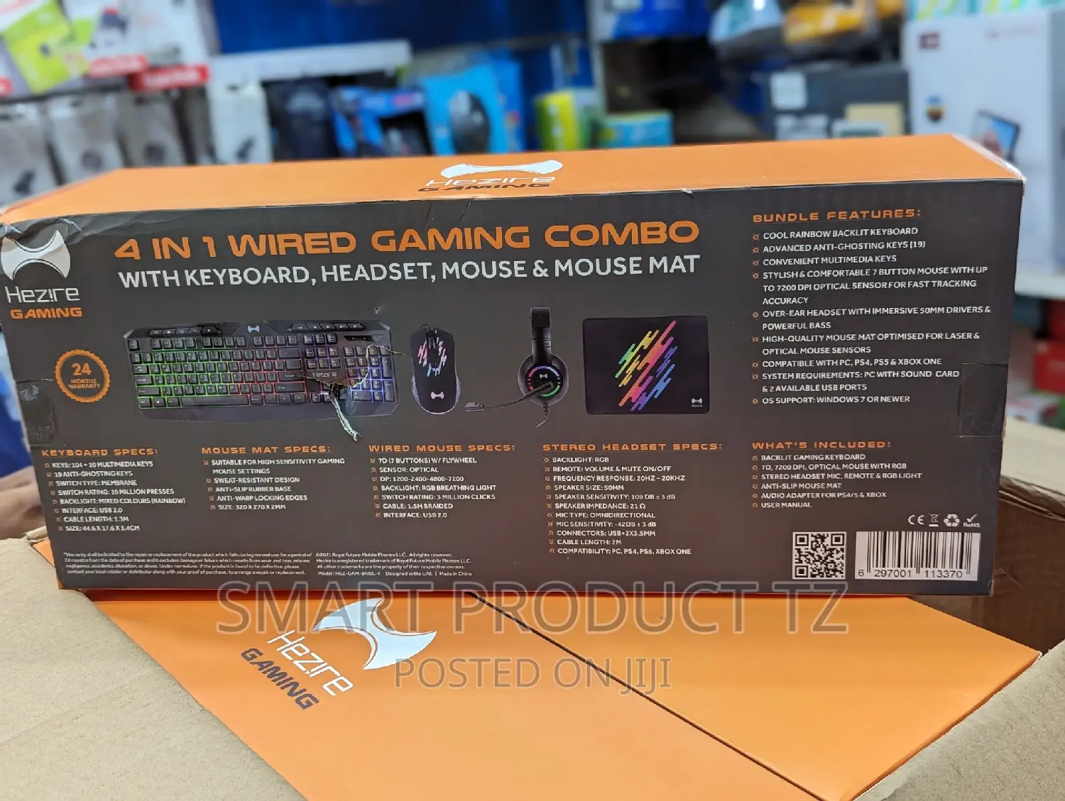 4 in 1 Wired Gaming Combo.