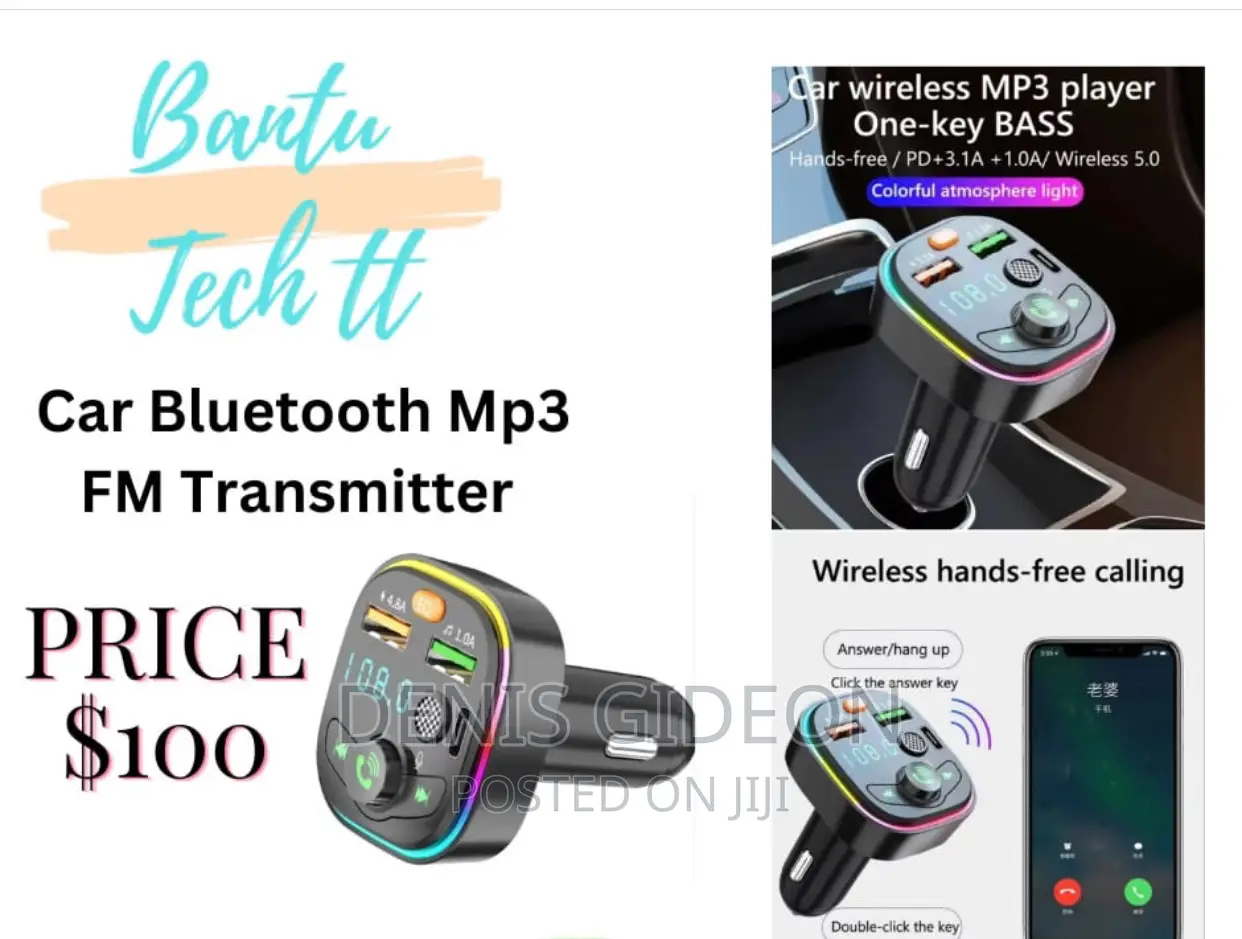 Bluetooth FM Transmitter for Car 5.0