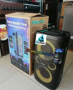HISENSE Portable PARTY ROCKER Rechargeable Speaker300w