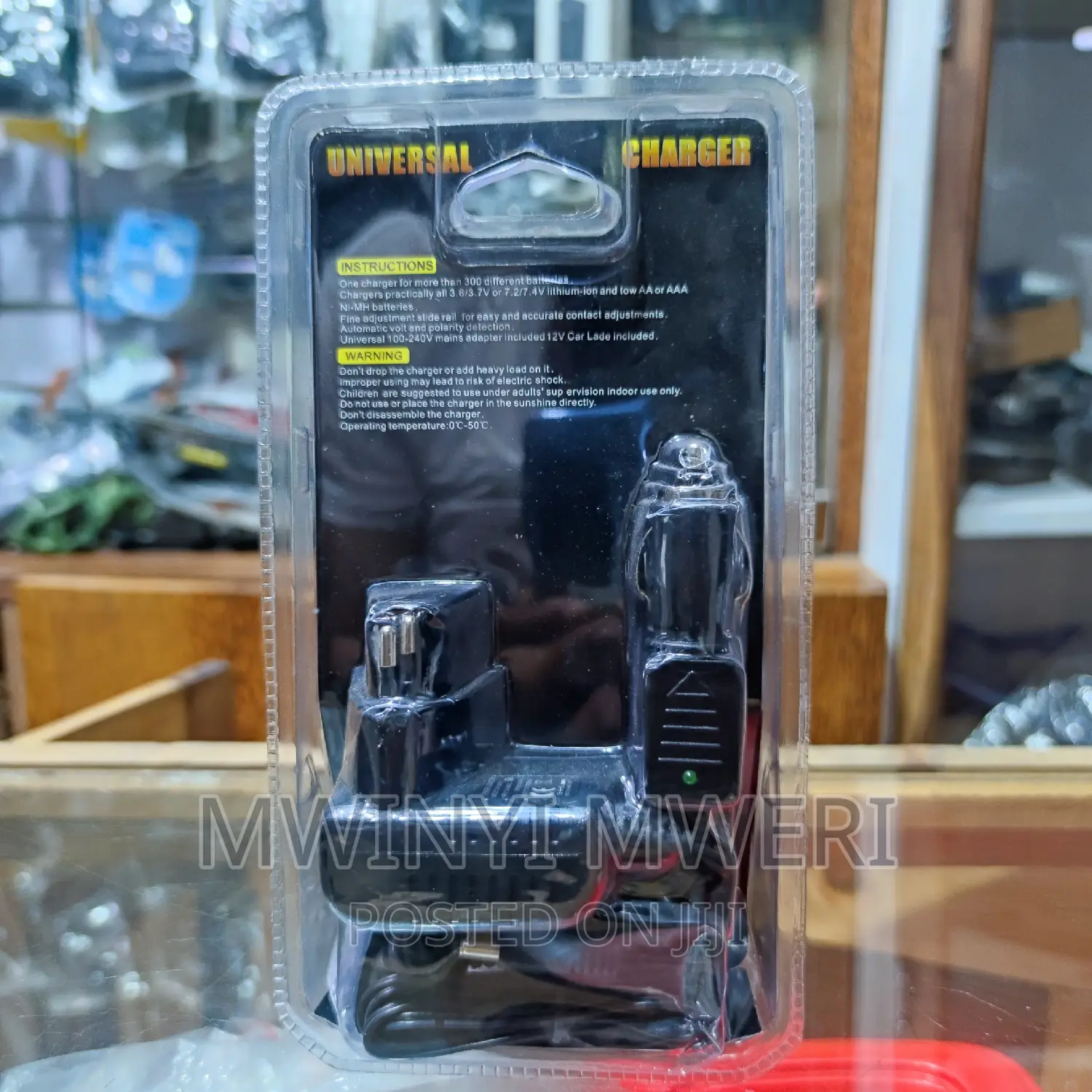 Universal Charger for More Than 300 Difterent Batteries