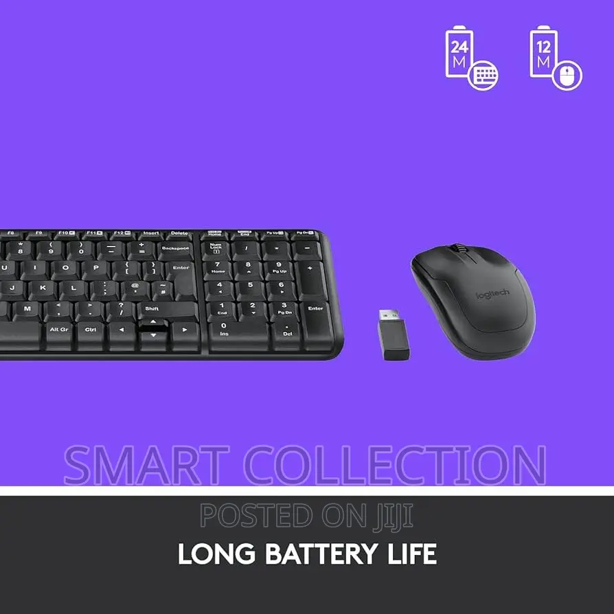 Logitech Mk220 Wireless Keyboard And Mouse Combo
