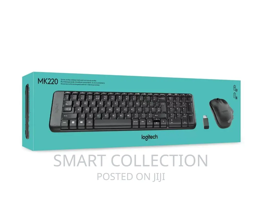 Logitech Mk220 Wireless Keyboard And Mouse Combo