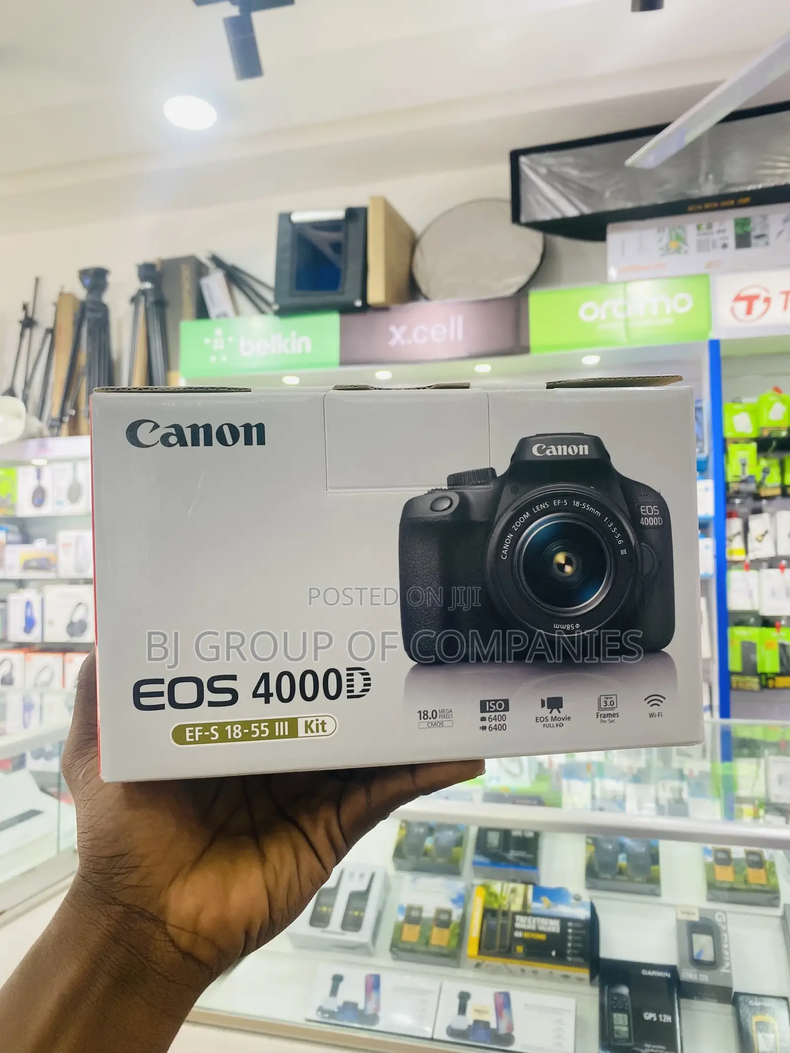 EOS 4000D With 18-55mm Lens