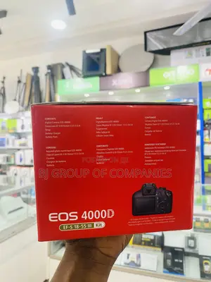 EOS 4000D With 18-55mm Lens