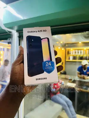 New Samsung Galaxy A25 128 GB Black