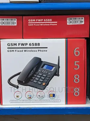 GSM Fixed Wireless Phone With 2 Sim Card