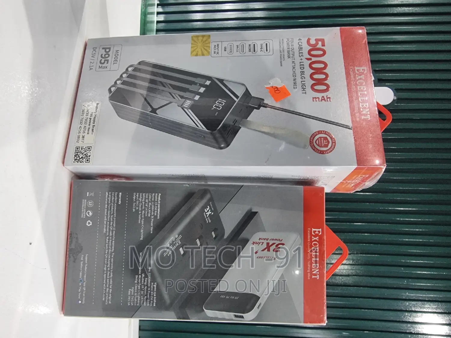 Original Experienct Powe Bank 10000mah to 50000mah