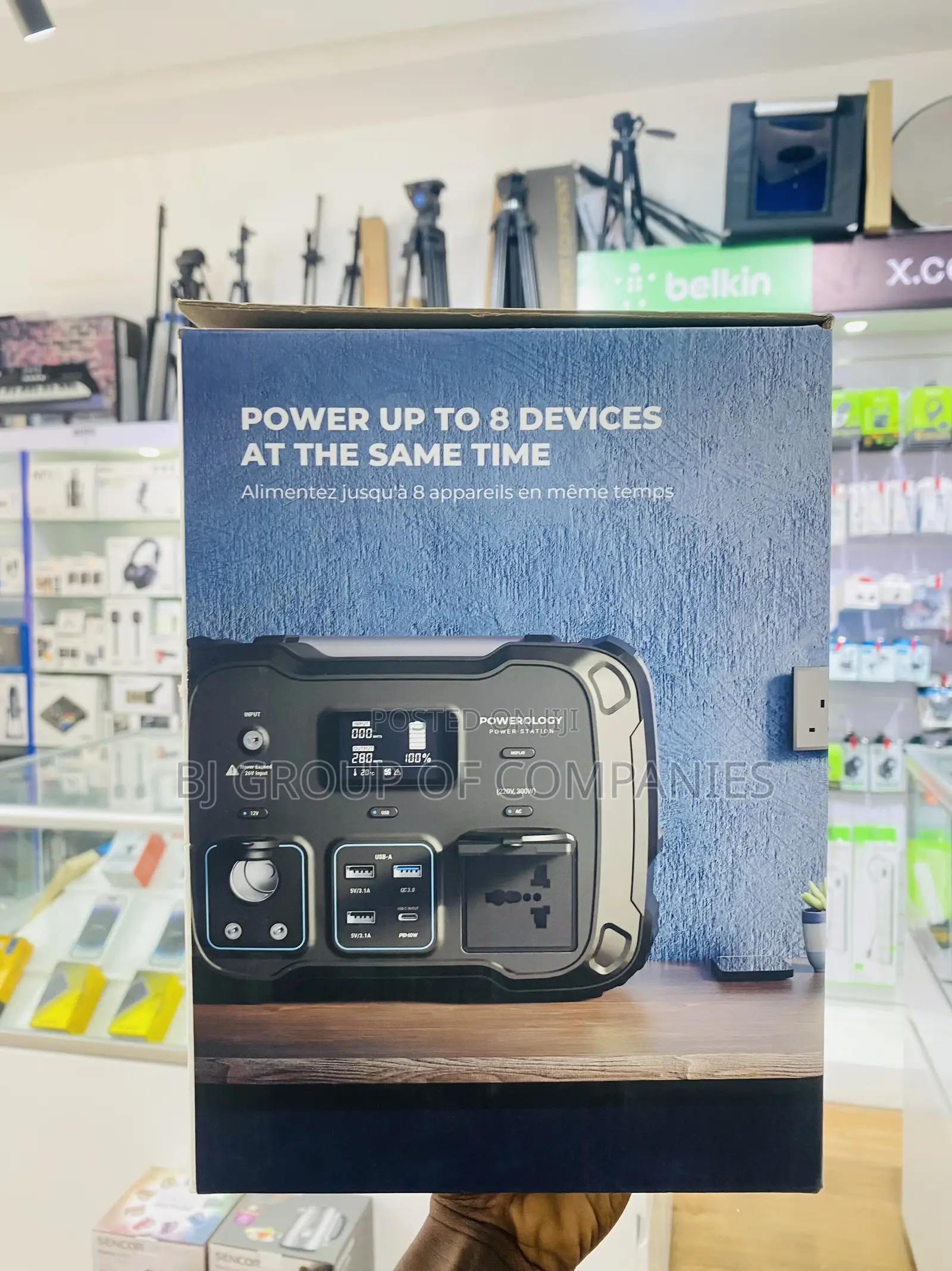 Powerology 78000mah Portable Power Generator Pure Sine