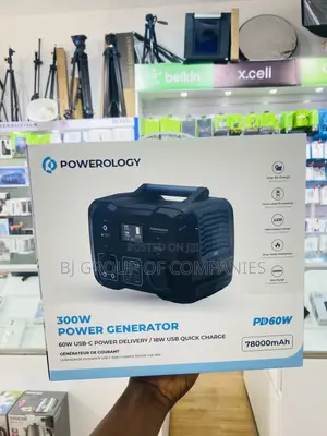 Powerology 78000mah Portable Power Generator Pure Sine